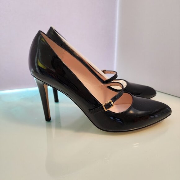 Kate Spade New York black leather pump Mary Janes - Picture 8 of 8
